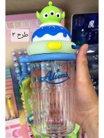 قمقمه شیشه ای وارداتی طرح حیوانات - Image 4